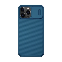 Kryt NILLKIN pro Apple iPhone 13 Pro - posuvná krytka fotoaparátu - plastový - modrý
