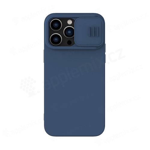 Kryt NILLKIN CamShield pro Apple iPhone 14 Pro - krytka fotoaparátu - silikonový - tmavě modrý