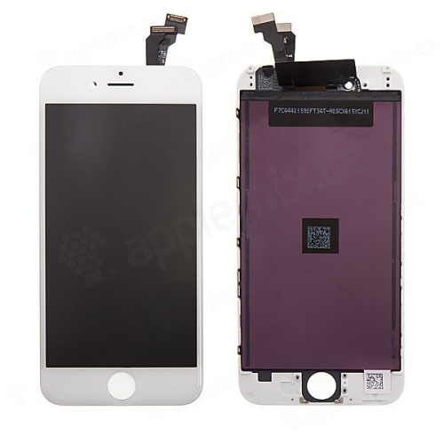 LCD panel + dotykové sklo (digitalizér dotykovej obrazovky) pre Apple iPhone 6 - biele - kvalita A