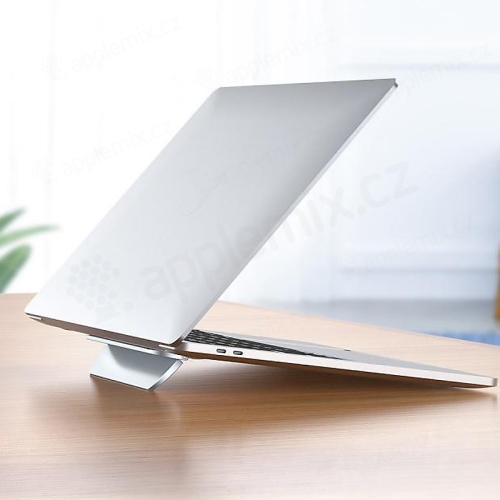 Stojan XO C87 pre Apple MacBook - kovový - strieborný
