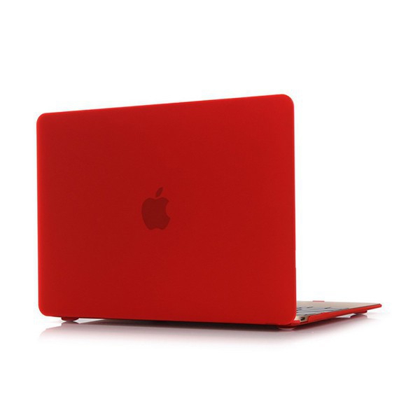 Tenký plastový obal / kryt pro Apple MacBook 12 Retina (rok 2015) - matný - červený