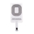 Podložka / přijímač pro bezdrátové nabíjení Qi pro Apple iPhone s Lightning konektorem - bílý