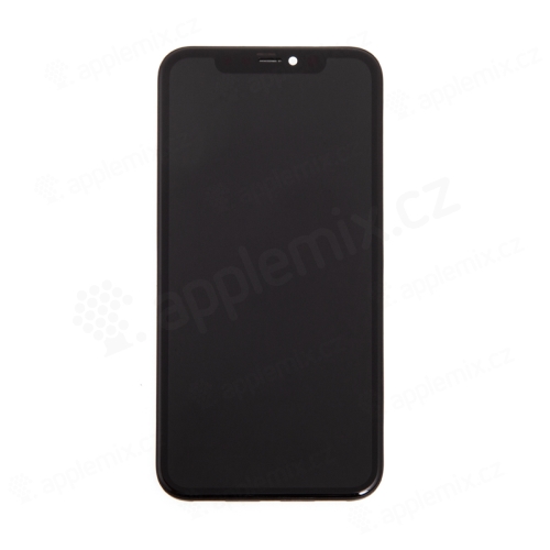 LCD panel + dotykové sklo (digitalizér dotykovej obrazovky) pre Apple iPhone 11 - čierne - kvalita A
