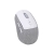 Myš optická bezdrátová DELUX - USB přijímač - 6 tlačítek - látková - šedá