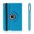 Pouzdro / kryt pro Apple iPad mini 4 - 360° otočný držák a prostor na doklady - modré