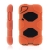 Ochranné plastové a silikónové puzdro pre Apple iPod touch 4.gen. - oranžové a čierne