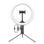 10&quot; kruhové LED světlo BASEUS (Ring light) - dálkové ovládání + stativ - na streamování - 360° otočné
