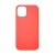 Kryt TACTICAL Velvet Smoothie pre Apple iPhone 12 Pro Max - príjemný na dotyk - silikónový - chilli červená