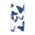 Kryt pre Apple iPhone 7 / 8 / SE (2020) / SE (2022) - gumový - modrí motýli
