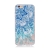 Kryt pro Apple iPhone 6 / 6S gumový - průhledný - modrá květina
