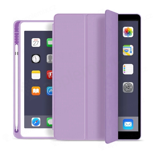 Pouzdro TECH-PROTECT pro Apple iPad Air 4 / 5 (2022) - chytré uspání - prostor pro Pencil - fialové