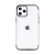 Kryt FORCELL Electro pro Apple iPhone 12 / 12 Pro - gumový - průhledný / černý