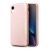 Kryt QIALINO pre Apple iPhone Xr - pravá koža - ružový