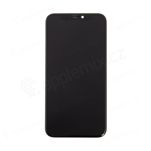 OLED panel + dotykové sklo (digitalizér dotykovej obrazovky) pre Apple iPhone 11 Pro - čierne - kvalita A+