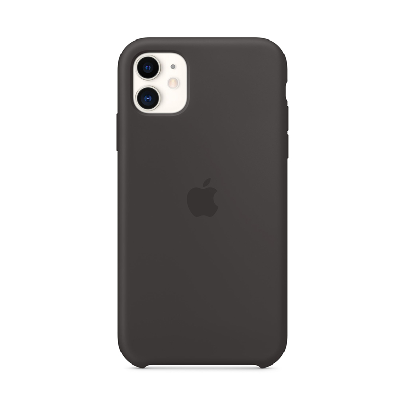 Originální kryt pro Apple iPhone 11 - silikonový - černý; MWVU2ZM/A